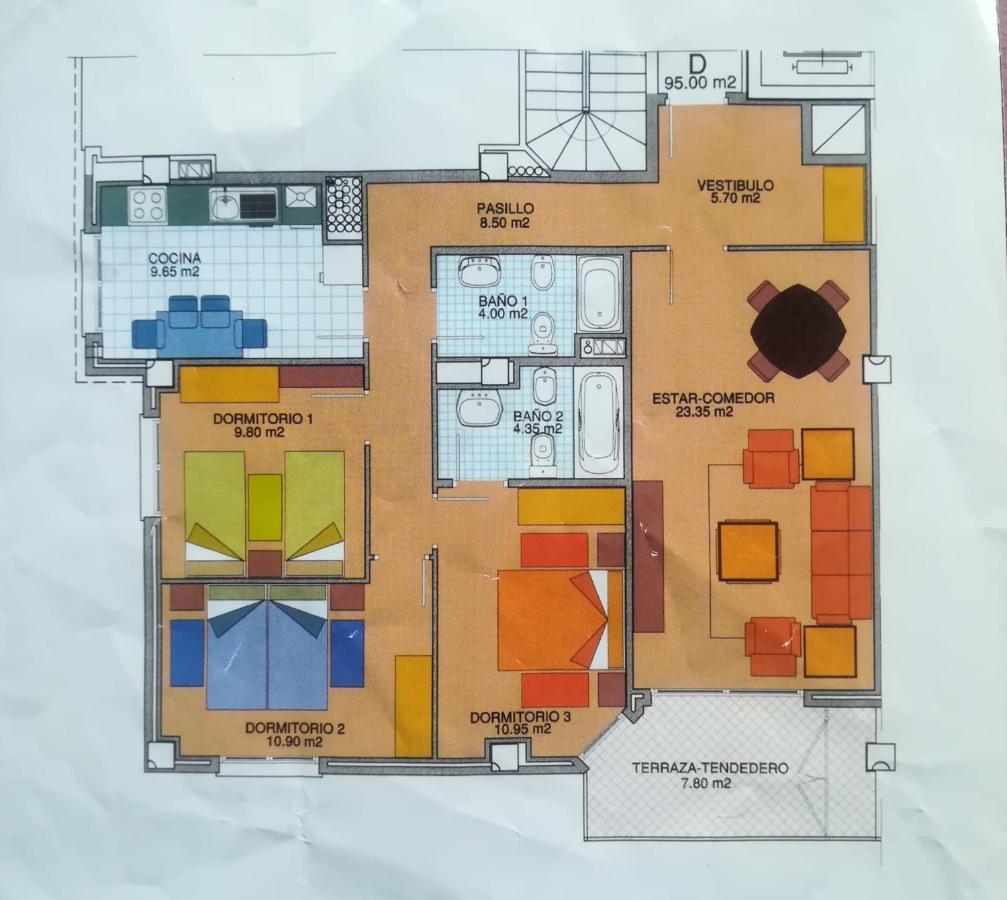 La Terraza De Zahara Apartment Pamplona Bagian luar foto
